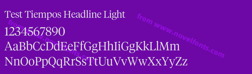 Test Tiempos Headline LightPreview Test Tiempos Headline LightPreview