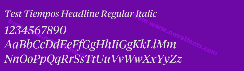 Test Tiempos Headline Regular ItalicPreview Test Tiempos Headline Regular ItalicPreview