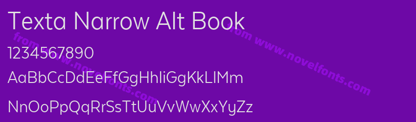 Texta Narrow Alt BookPreview Texta Narrow Alt BookPreview