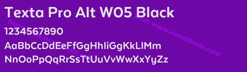 Texta Pro Alt W05 BlackPreview Texta Pro Alt W05 BlackPreview