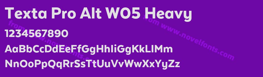 Texta Pro Alt W05 HeavyPreview Texta Pro Alt W05 HeavyPreview