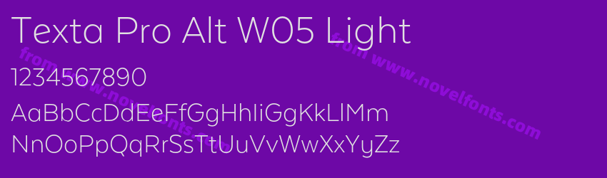 Texta Pro Alt W05 LightPreview Texta Pro Alt W05 LightPreview