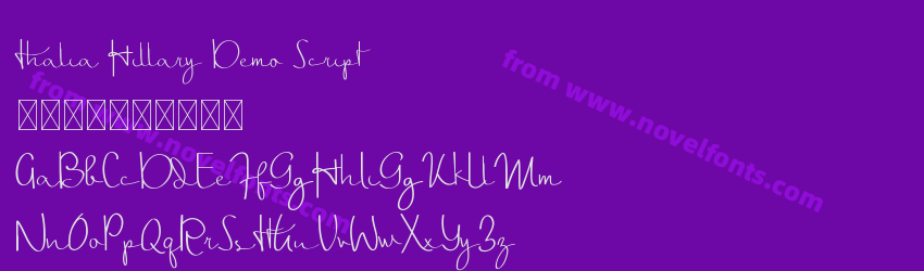 Thalia Hillary Demo ScriptPreview Thalia Hillary Demo ScriptPreview