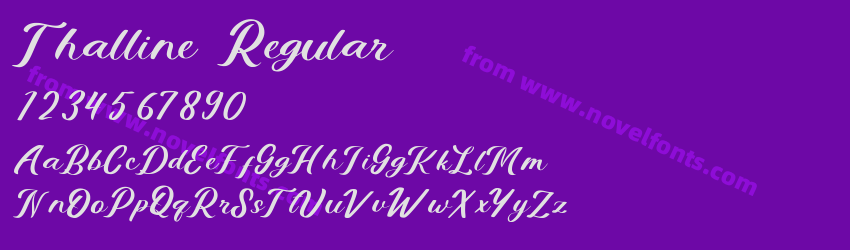 Thalline RegularPreview Thalline RegularPreview