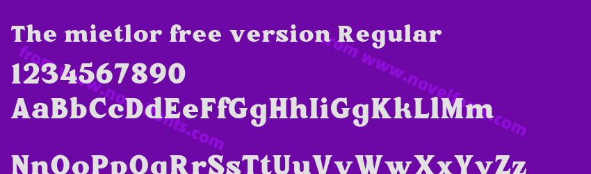 The mietlor free version RegularPreview The mietlor free version RegularPreview
