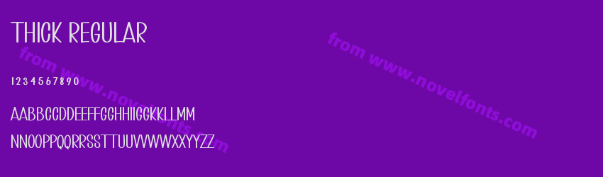 Thick RegularPreview Thick RegularPreview