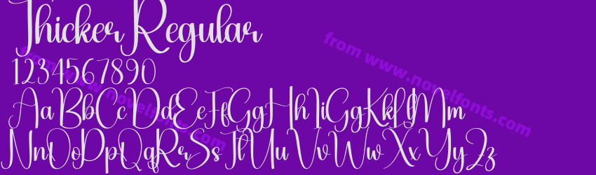 Thicker RegularPreview Thicker RegularPreview