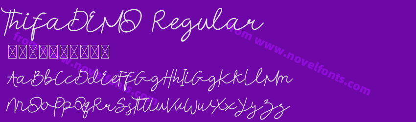 ThifaDEMO RegularPreview ThifaDEMO RegularPreview