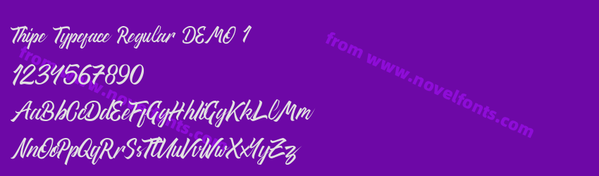 Thipe Typeface Regular DEMOPreview Thipe Typeface Regular DEMOPreview