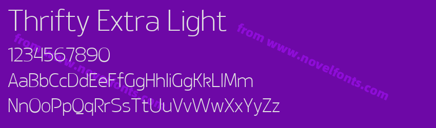 Thrifty Extra LightPreview Thrifty Extra LightPreview