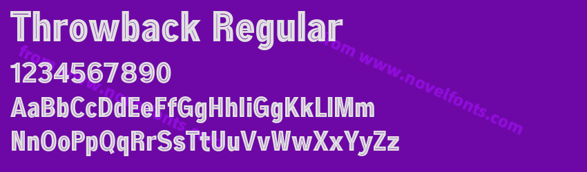 Throwback RegularPreview Throwback RegularPreview