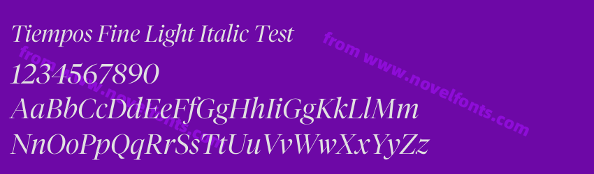 Tiempos Fine Light Italic TestPreview Tiempos Fine Light Italic TestPreview