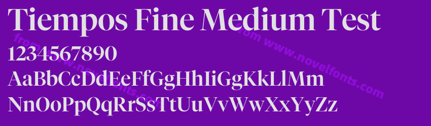 Tiempos Fine Medium TestPreview Tiempos Fine Medium TestPreview