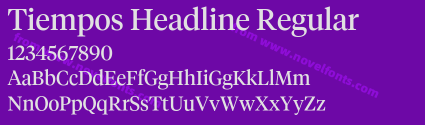 Tiempos Headline RegularPreview Tiempos Headline RegularPreview