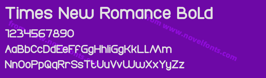 Times New Romance BoldPreview Times New Romance BoldPreview