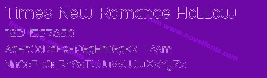 Times New Romance HollowPreview Times New Romance HollowPreview