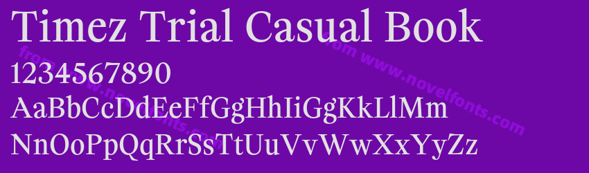 Timez Trial Casual BookPreview Timez Trial Casual BookPreview