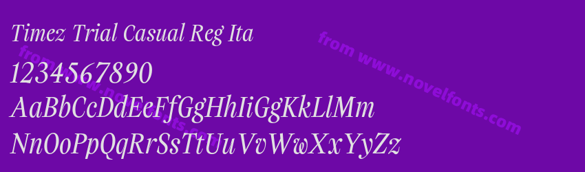 Timez Trial Casual Reg ItaPreview Timez Trial Casual Reg ItaPreview