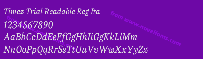 Timez Trial Readable Reg ItaPreview Timez Trial Readable Reg ItaPreview