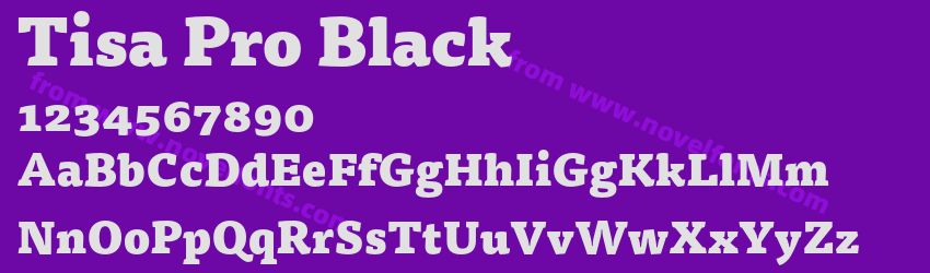Tisa Pro BlackPreview Tisa Pro BlackPreview