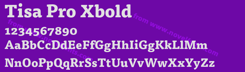 Tisa Pro XboldPreview Tisa Pro XboldPreview