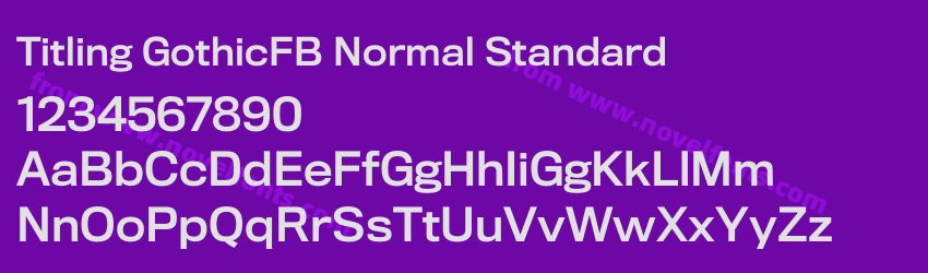 Titling GothicFB Normal StandardPreview Titling GothicFB Normal StandardPreview