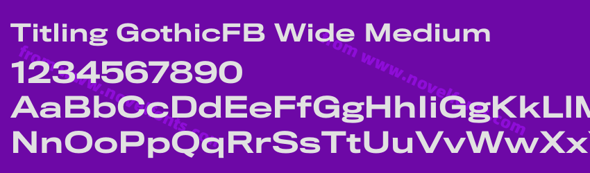 Titling GothicFB Wide MediumPreview Titling GothicFB Wide MediumPreview