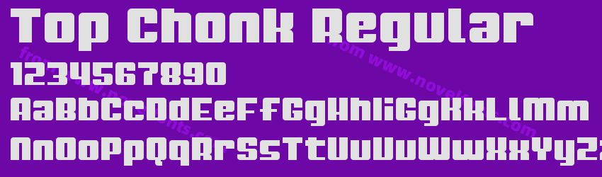 Top Chonk RegularPreview Top Chonk RegularPreview