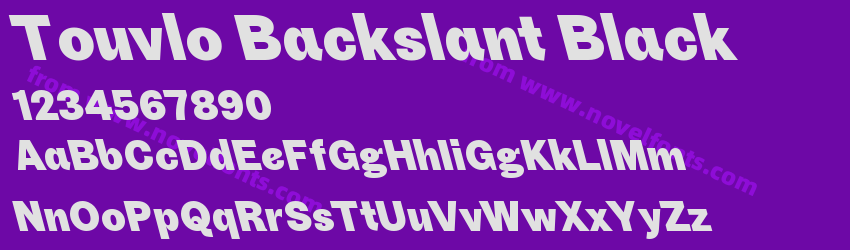 Touvlo Backslant BlackPreview Touvlo Backslant BlackPreview