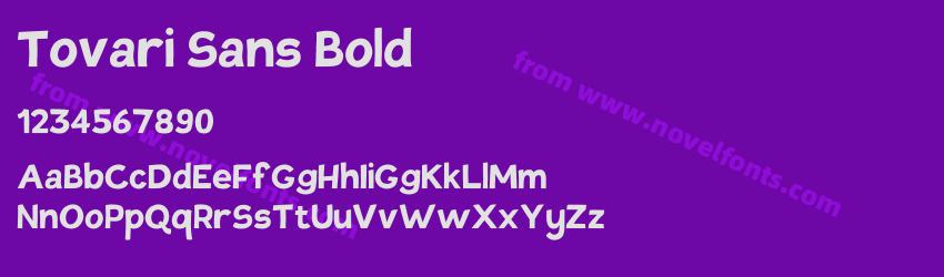 Tovari Sans BoldPreview Tovari Sans BoldPreview
