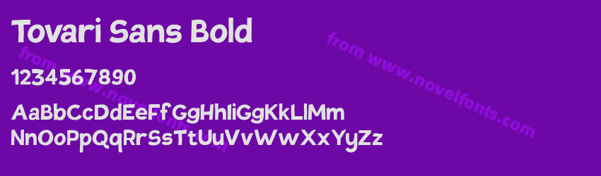 Tovari Sans BoldPreview Tovari Sans BoldPreview