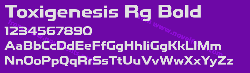 Toxigenesis Rg BoldPreview Toxigenesis Rg BoldPreview