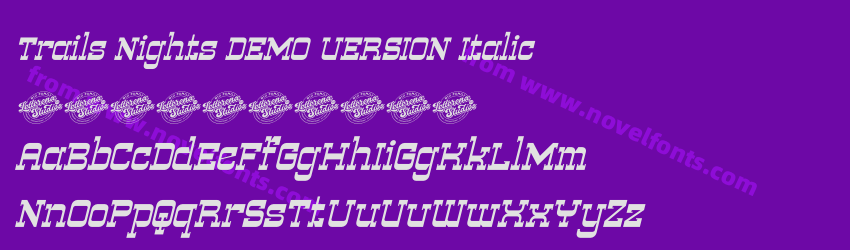 Trails Nights DEMO VERSION ItalicPreview