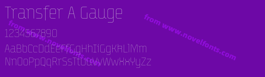 Transfer A GaugePreview Transfer A GaugePreview