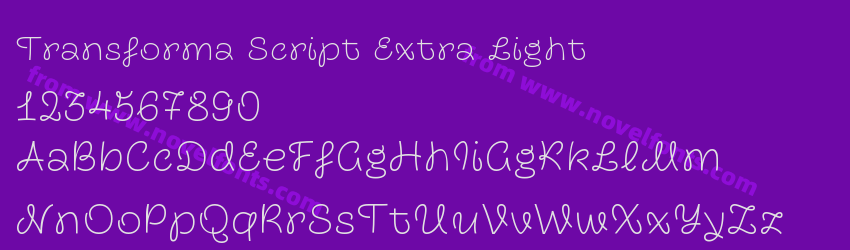 Transforma Script Extra LightPreview Transforma Script Extra LightPreview