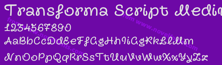 Transforma Script MediumPreview Transforma Script MediumPreview