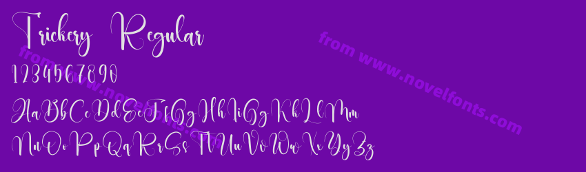Trickery RegularPreview Trickery RegularPreview