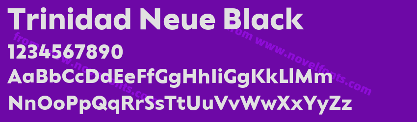 Trinidad Neue BlackPreview Trinidad Neue BlackPreview