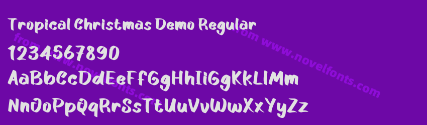 Tropical Christmas Demo RegularPreview Tropical Christmas Demo RegularPreview