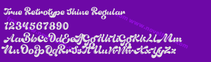 True Retrotype Shine RegularPreview True Retrotype Shine RegularPreview