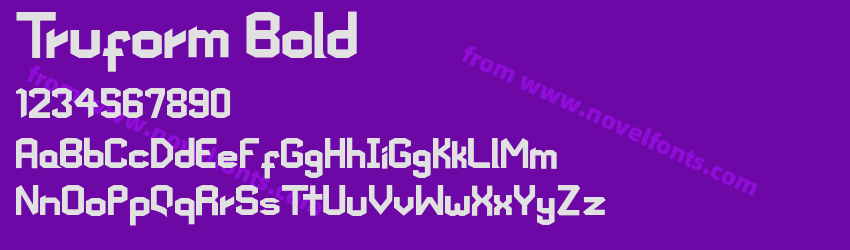 Truform BoldPreview Truform BoldPreview