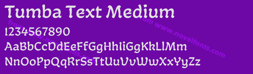 Tumba Text MediumPreview Tumba Text MediumPreview