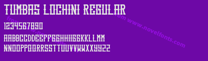 Tumbas Lochini RegularPreview Tumbas Lochini RegularPreview