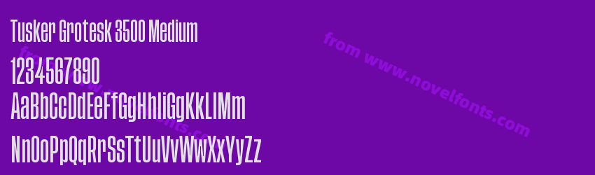 Tusker Grotesk 3500 MediumPreview Tusker Grotesk 3500 MediumPreview