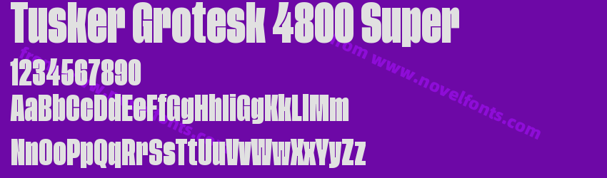 Tusker Grotesk 4800 SuperPreview Tusker Grotesk 4800 SuperPreview