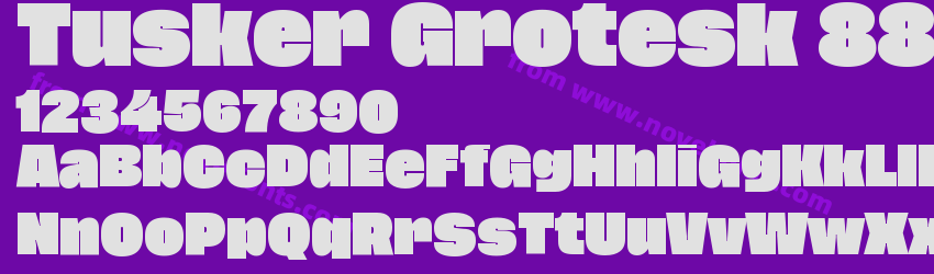 Tusker Grotesk 8800 SuperPreview Tusker Grotesk 8800 SuperPreview