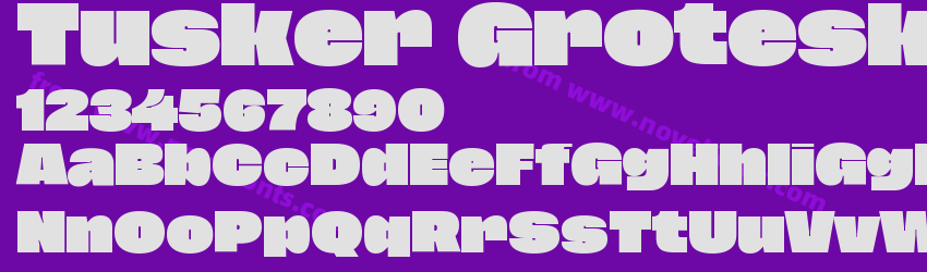Tusker Grotesk 9800 SuperPreview Tusker Grotesk 9800 SuperPreview