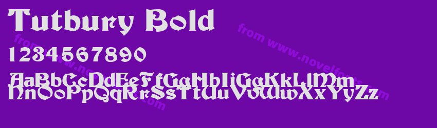 Tutbury BoldPreview Tutbury BoldPreview
