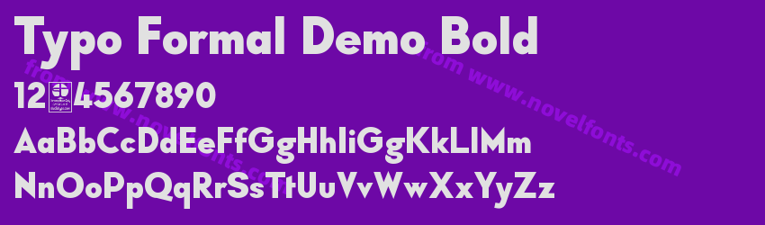 Typo Formal Demo BoldPreview Typo Formal Demo BoldPreview