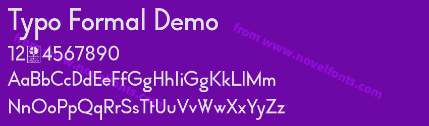Typo Formal DemoPreview Typo Formal DemoPreview